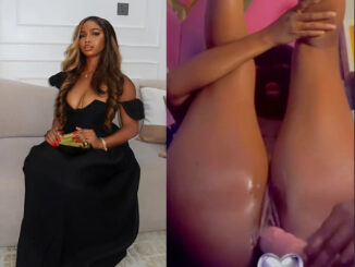 Nude Video Of Naija Instagram Baddie “itzm_ehoneypearl” Fucking Her Pussy With A Dildo