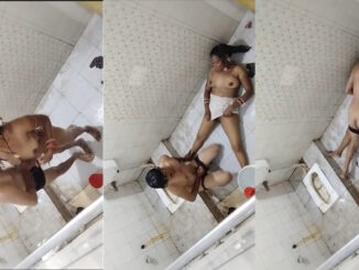 Horny Indian Couple Fucking On The Toilet/Bathroom Floor