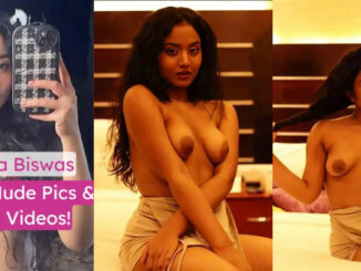 Hot Indian Model “Sneha Biswas” Flaunts Her Boobs In Nude Photos