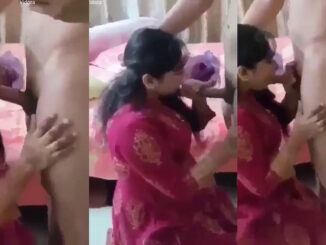 Indian Wife Sucking Husband’s Dick Before Dinner