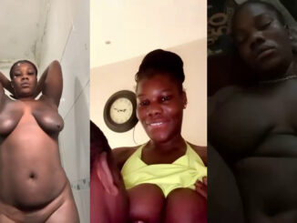 This Nigerian Girl Loves To Record Her Nude And Sextape Whenever Her Boyfriend Sucks Her Boobs And Fucks Her