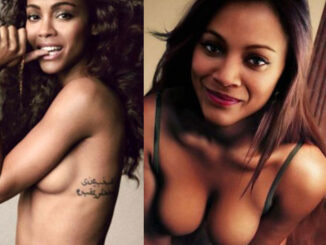Zoe Saldana Nude and Sexy in Sex Scenes 2025