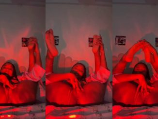 Adaoflondon Flaunts And Rubs Her Pussy In Her Red Room