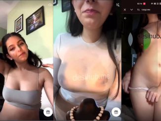 Beautiful Hot Indian Model “Sanaya” Is Back On Tango Live Teasing And Displaying That Juicy Sweet Boobs In Transparent Dress