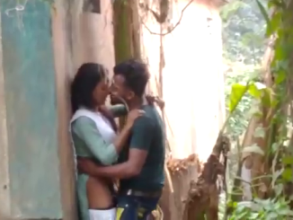 Horny School Girl Fucked Outdoor Close To The Bush