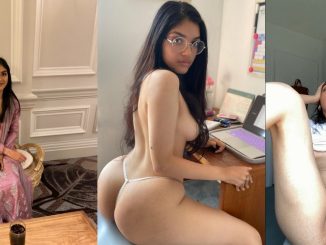 Hot British Based Indian Model Flaunts Her Boobs And Wet Pussy