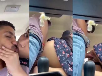 Indian Desi Girl’s Boyfriend Packed By The Side Of The Road And Fuck Her Doggy In The Car