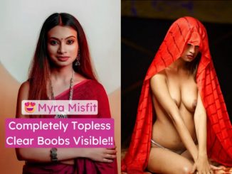 Indian Model “Myra Misfit” Goes Topless In Nude Photo