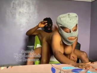 Local Ikorodu Girl And Her Boyfriend In Face Mask As They Fuck