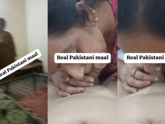 Mature Pakistani Aunty Sucks His Small Dick