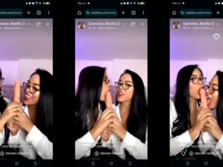Nude Video Of Gemelas Abello Twins Sucking On A Dildo Together