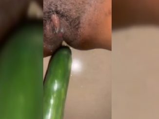 VIDEO: Using Cucumber To Squirt