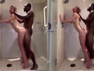 White Girl Fucked Doggy Hard In The Shower