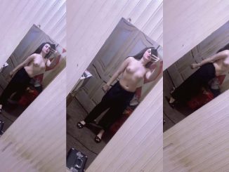 White Pakistani Tiktoker Shares Nude Selfie Video