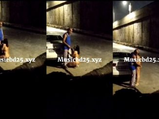 Another Horny Couple Parked On The Road At Night To Fuck