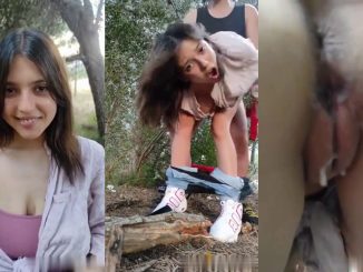 Beautiful Desi Teen Fucked Doggy In The Bush