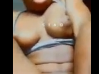 Blackchully3 Playing With Her Fat Twat on Tiktok