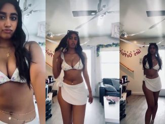 Hot Desi Girl Posing In Her Mini Skirt Without Panties