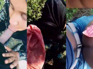 Hot Pakistani Hijabi Local Girl Fucked Hard In The Bush As She Also Sucks His Dick