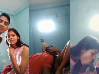 Indian Couple In The Room Recording Their Oral Sex Activities As She Sucks His Dick, And He Eats Her Pussy
