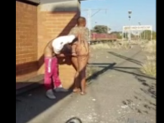 Mzansi Public Sex Tape At Train Station