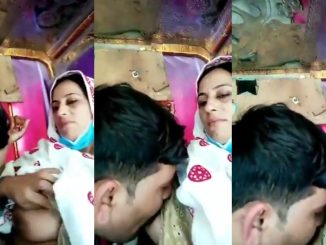 Pakistani Truck Driver Sucks His Wife’s Boobs In The Truck