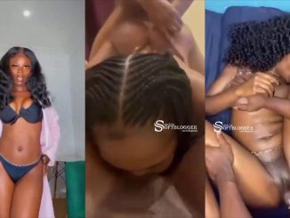 Sexy Nigerian Girl Eats Her Friend’s Pussy And Fucked Really Hard Doggy