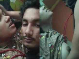 College Couple Engaging In Passionate Sex In Oyo Room