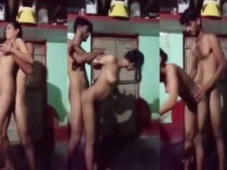 Desi Village Girl Standing Doggy style Fuck With Bf