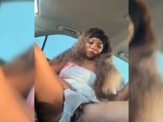 Horny Winnie Having Quick Masturbation In Car