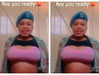 SANDF Female Soldier, Phindilesleper, Stripped Off Naked On Viral Tiktok