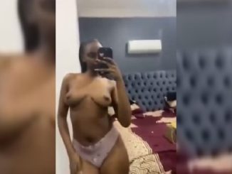 Sexy Queeneth Topless Private Naked Video