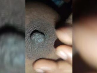 Horny Lady Playing With Her Nipple
