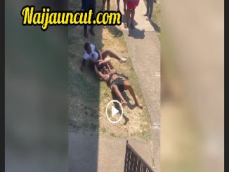 2 African Girl Fight themselves Breast Showing