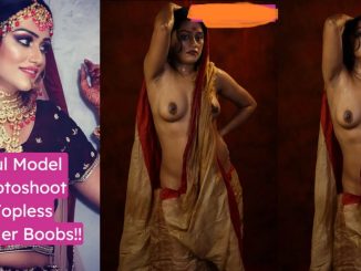 Hot Insta Indian Model Flaunting Her Boobs In Nude Photo Shoot