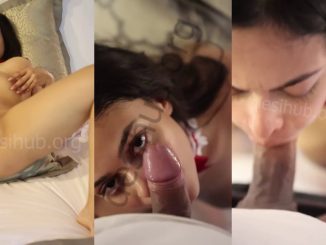 Indian Model “Ashwitha” Teasing And Sucking His Dick