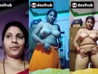Mature Desi Bhabhi Strips, Flaunts Her Big Boobs And Pussy In Nude Video