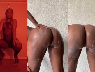 Mzansi South African Model “OnlyOneSlimThicc” Teases Her Nude