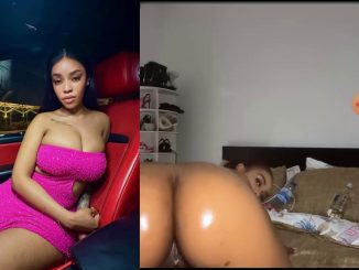 Mzansi South African Model “Ontlametseofficial bunnypandora” Twerking Her Pussy On Live Stream