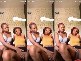 Nigerian Girl Rubbing Her Friend’s Pussy On Buzzcast Live Stream