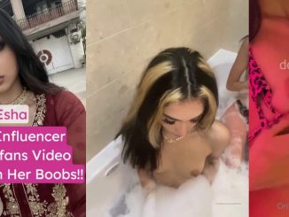 Nude Video Of Famous Indian Influencer “Esha A.K.A Vixenesha” Flaunting Her Boobs And Teasing
