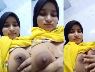 Pakistani Hijabi Lady Flaunting Her Big Boobs
