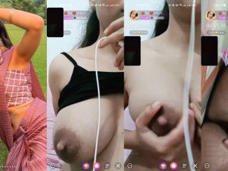 Popular Indian Influencer “Muskan Karia” Flaunting Her Boobs, And Rubbing Her Pussy On Live Stream
