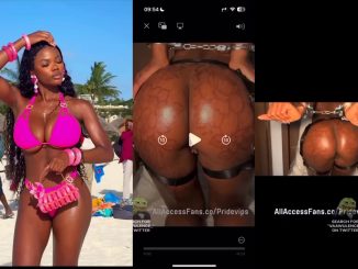 Pride Evy In Hand Cuffs Teasing Her Pussy From Behind