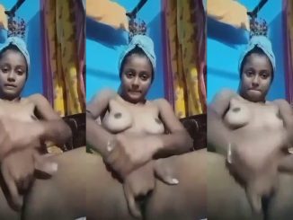 Very Horny Bengali Girl Fingers Her Pussy So Hard