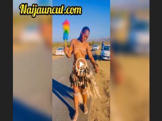 Zulu Girl Dancing With Her Small Boobs